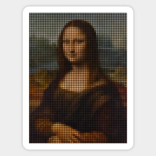 Mona Lisa Dot Matrix [Rx-Tp] Magnet